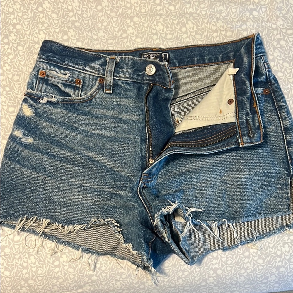Abercrombie jean shorts